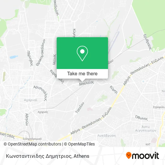 Κωνσταντινιδης Δημητριος map