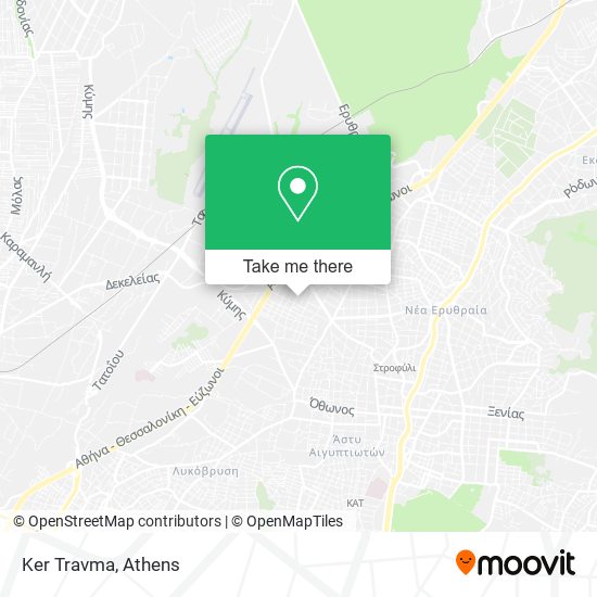 Ker Travma map