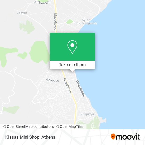 Kissas Mini Shop map