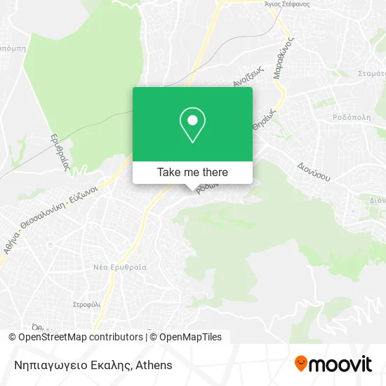 Νηπιαγωγειο Εκαλης map