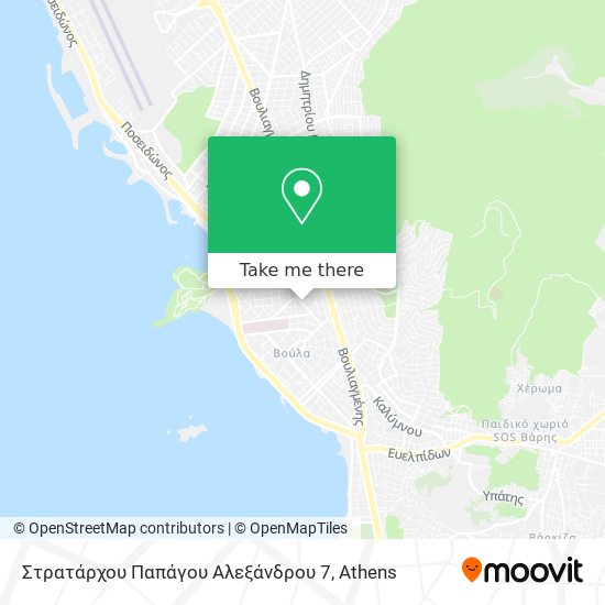 Στρατάρχου Παπάγου Αλεξάνδρου 7 map