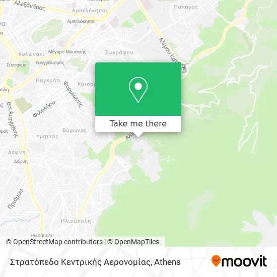Στρατόπεδο Κεντρικής Αερονομίας map