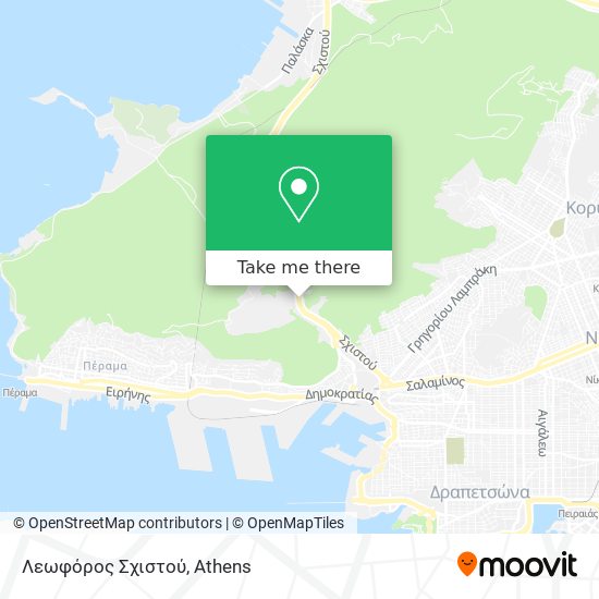 Λεωφόρος Σχιστού map