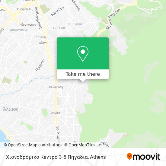 Χιονοδρομικο Κεντρο 3-5 Πηγαδια map