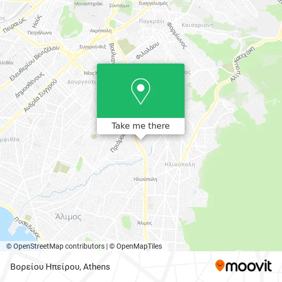 Βορείου Ηπείρου map