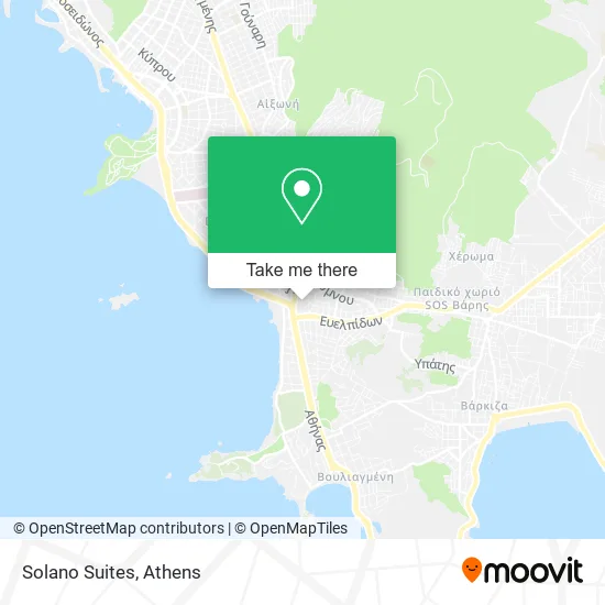 Solano Suites map