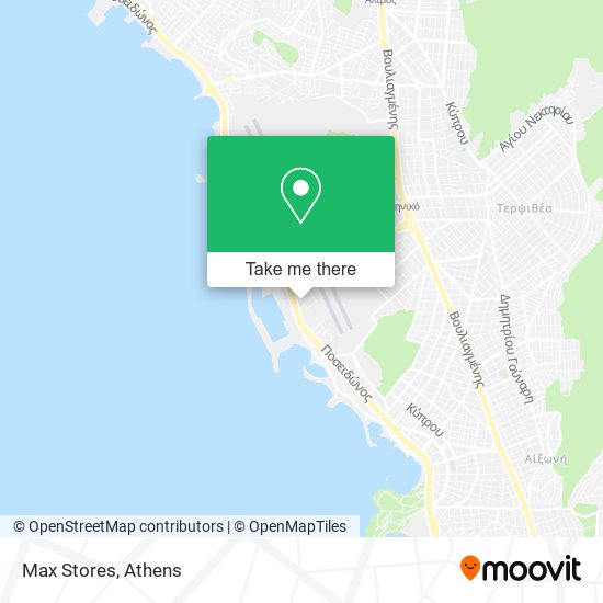 Max Stores map