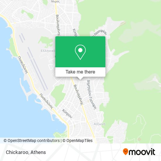 Chickaroo map