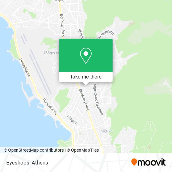 Eyeshops map
