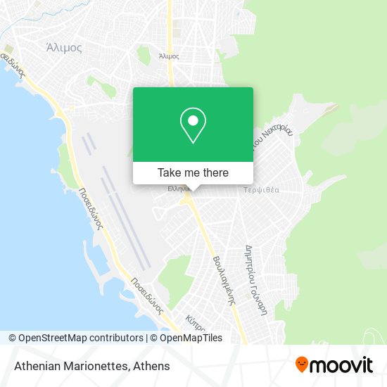 Athenian Marionettes map