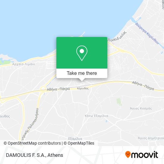 DAMOULIS F. S.A. map
