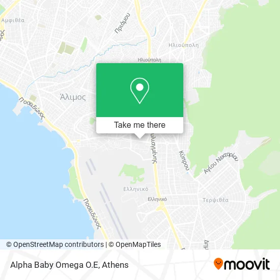 Alpha Baby Omega O.E map