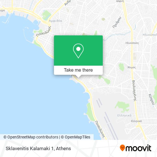 Sklavenitis Kalamaki 1 map