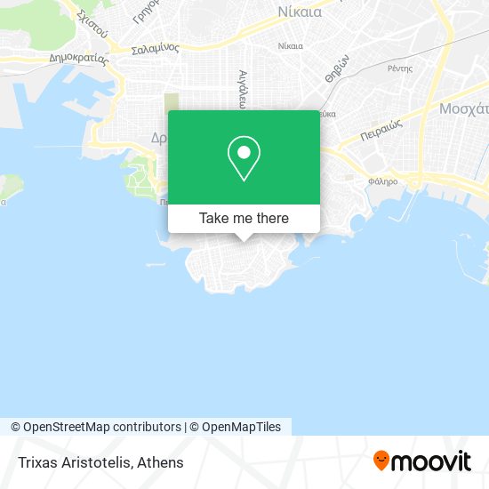 Trixas Aristotelis map