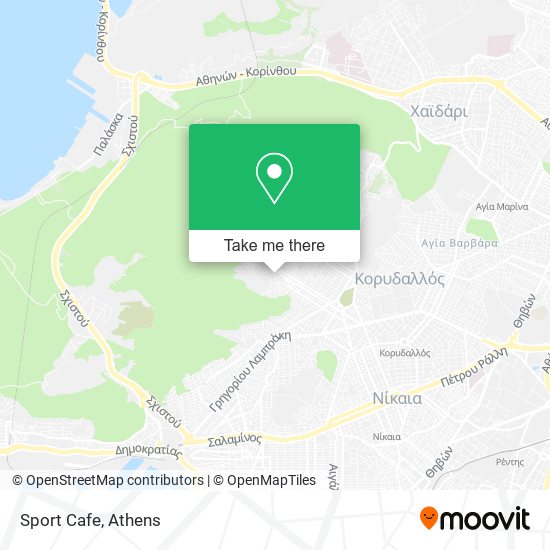 Sport Cafe map