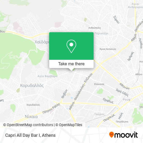 Capri All Day Bar I map