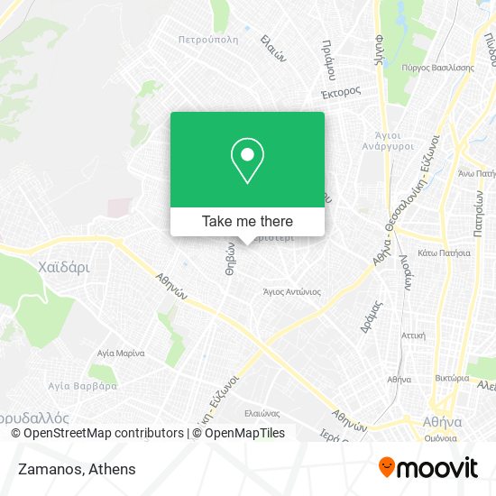 Zamanos map
