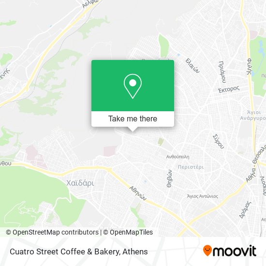 Cuatro Street Coffee & Bakery map