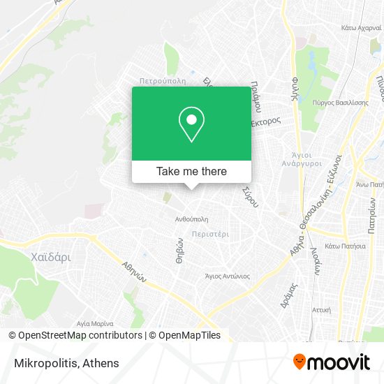 Mikropolitis map