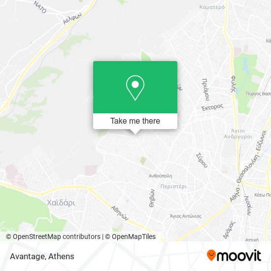 Avantage map