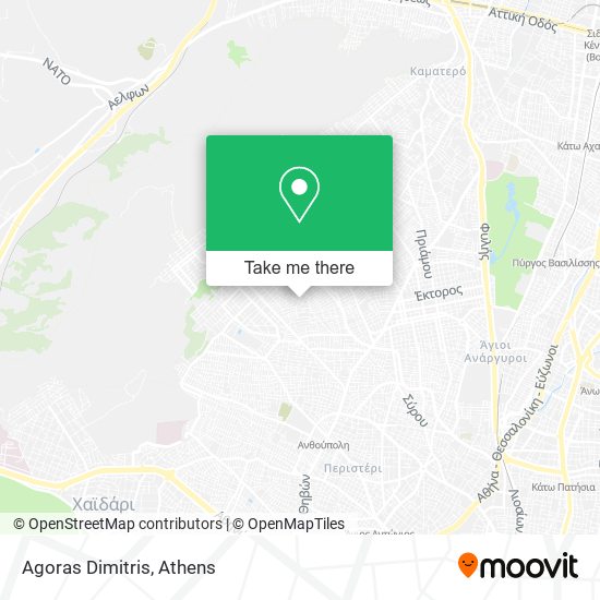 Agoras Dimitris map