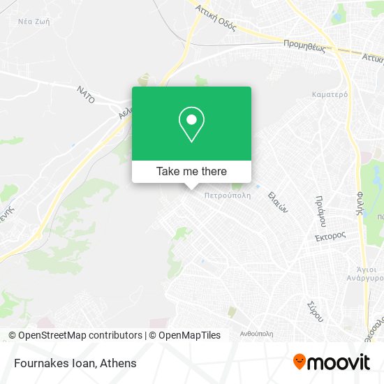 Fournakes Ioan map