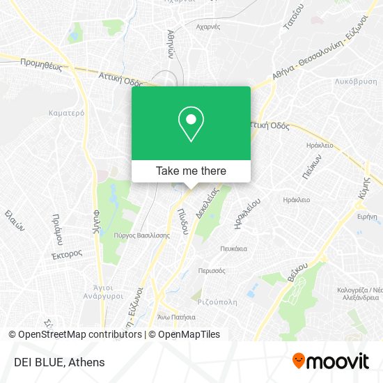 DEI BLUE map