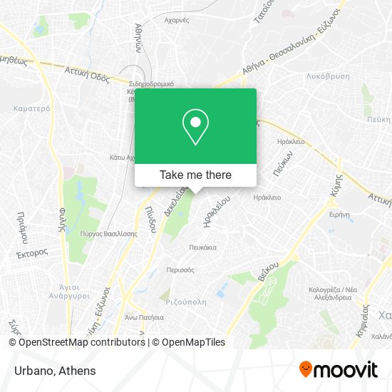 Urbano map