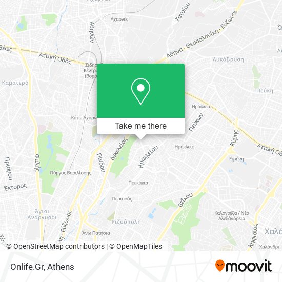 Onlife.Gr map