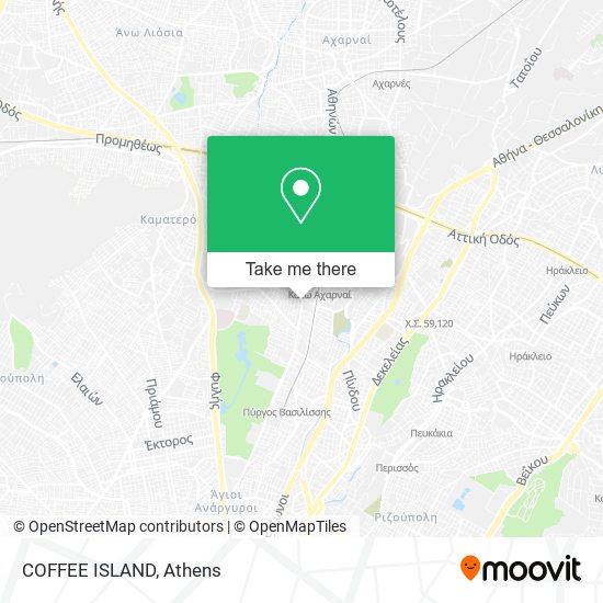 COFFEE ISLAND map