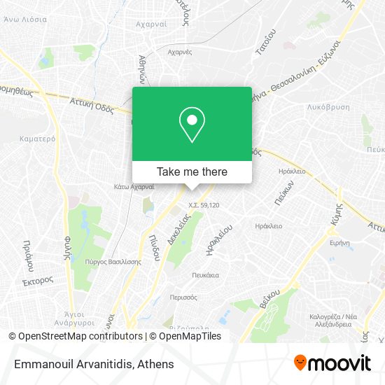 Emmanouil Arvanitidis map