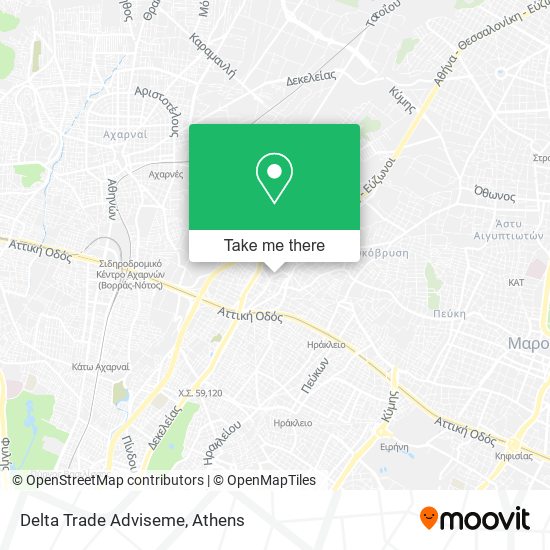 Delta Trade Adviseme map