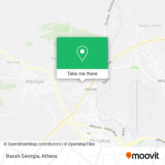 Bassh Georgia map