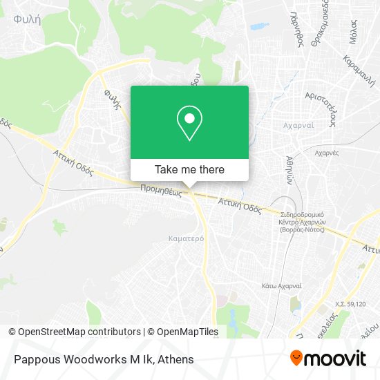 Pappous Woodworks M Ik map