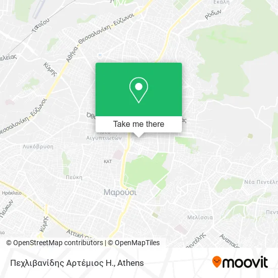 Πεχλιβανίδης Αρτέμιος Η. map