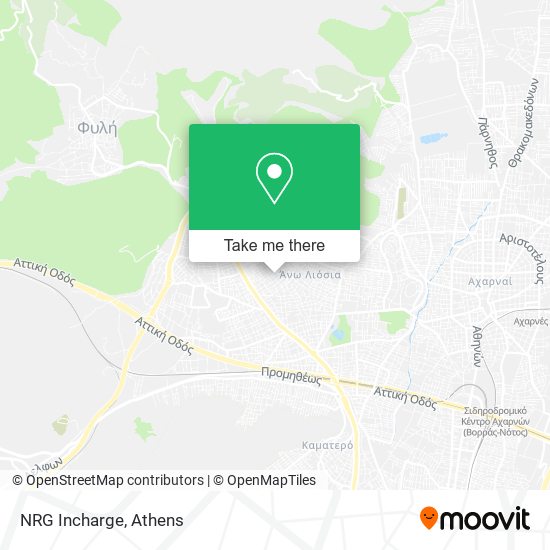 NRG Incharge map