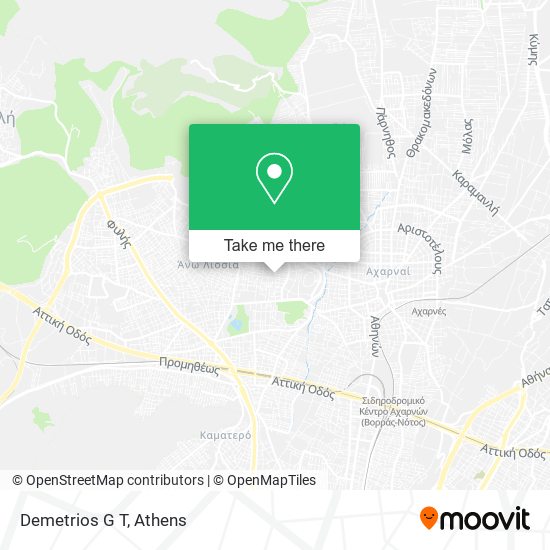Demetrios G T map