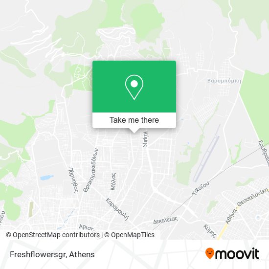 Freshflowersgr map