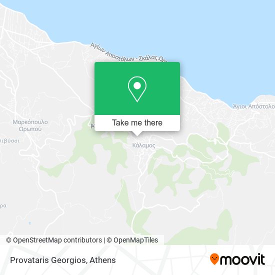 Provataris Georgios map