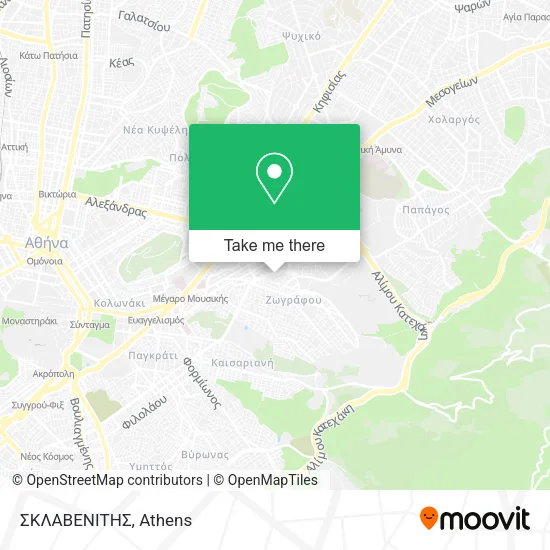 ΣΚΛΑΒΕΝΙΤΗΣ map