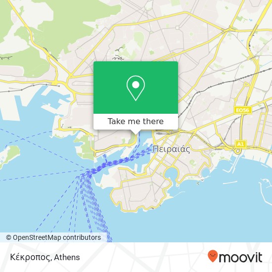 Κέκροπος map