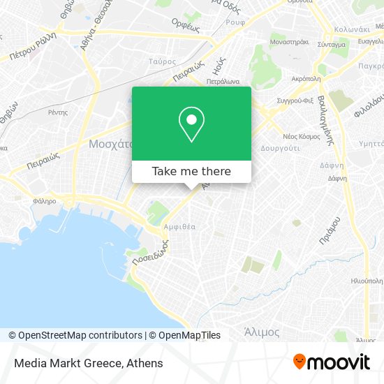 Media Markt Greece map