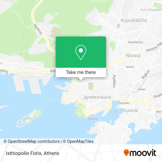 Ixthiopolio Fotis map