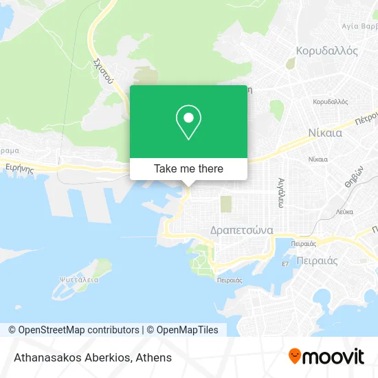 Athanasakos Aberkios map
