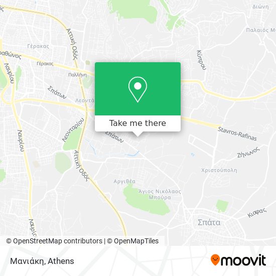 Μανιάκη map