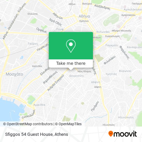 Sfiggos 54 Guest House map
