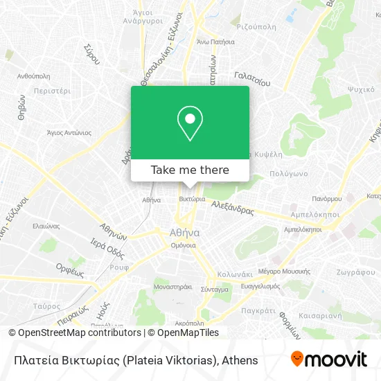 Πλατεία Βικτωρίας (Plateia Viktorias) map