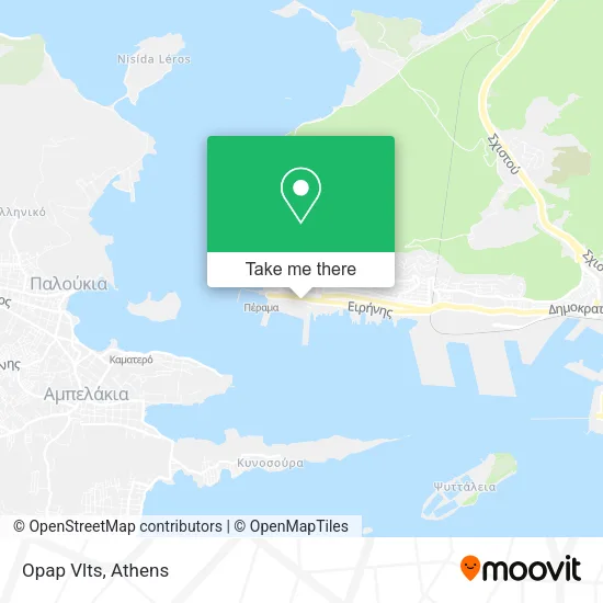 Opap Vlts map
