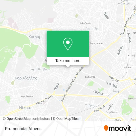Promenada map