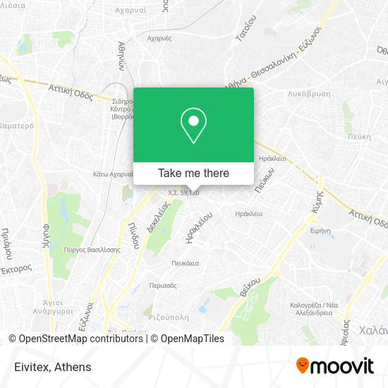 Eivitex map
